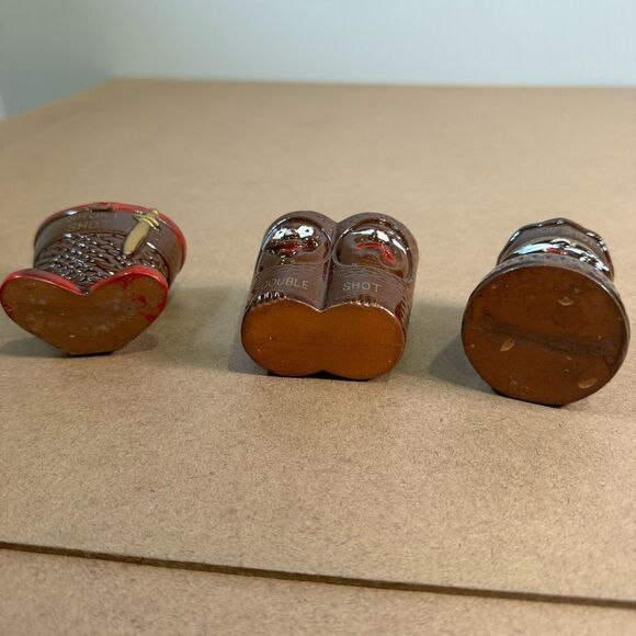 Vintage Shot Glass Set- What'll Ya‎ Have ? Set of 3 Funny Shot Glasses - Picture 5 of 8